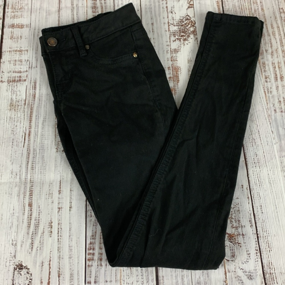 Miss Me mid rise super skinny black jeans sz 25 - Picture 9 of 15